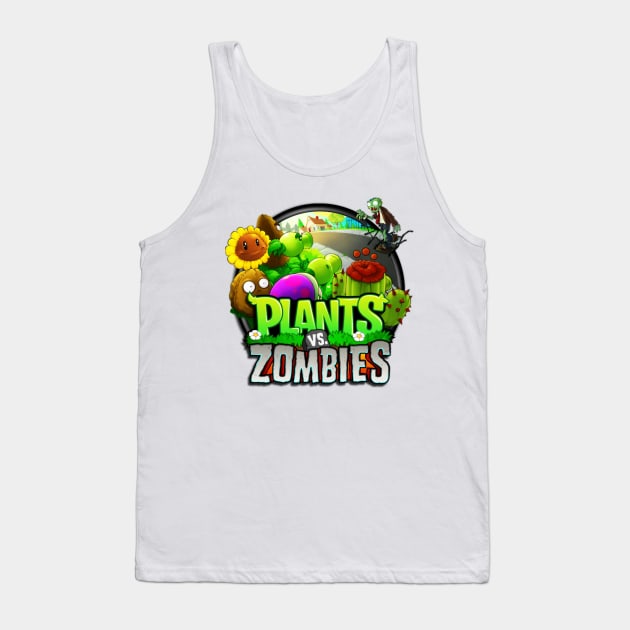 Plants vs Zombies design | Plants vs Zombies Tank Top by Zarcus11